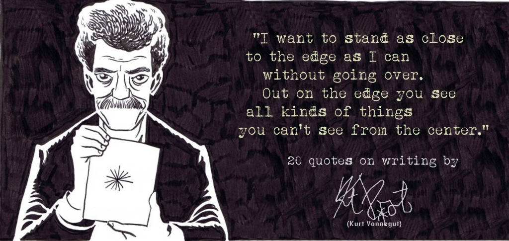 Click the image for 19 more Kurt Vonneguts's quotes on writing
