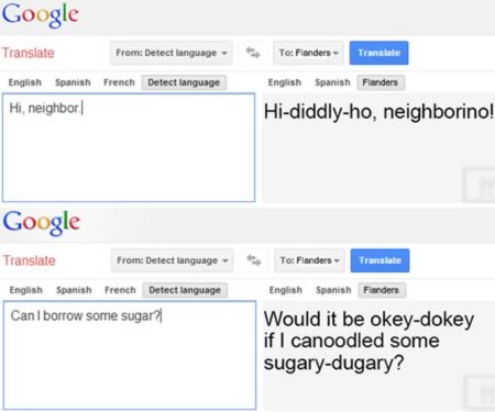 Funny Google Translate from the Simpsons